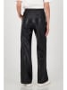 monari Kunstleren broek zwart