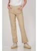 monari Kunstleren broek beige
