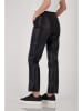 monari Kunstleren broek zwart