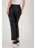 monari Kunstleren broek zwart