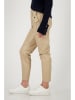 monari Kunstlederhose in Beige