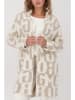 monari Tussenmantel wit/beige