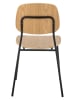 Bloomingville Esszimmerstuhl "Monza" in Hellbraun - (B)45 x (H)83 x (T)52 cm