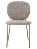 Bloomingville Esszimmerstuhl "Percey" in Beige - (B)56 x (H)82 x (T)47 cm