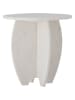 Bloomingville Beistelltisch "Sendai" in Weiß - (H)31 x Ø 30,5 cm 