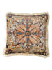 Bloomingville Kissen "Asu" in Beige/ Orange - (L)50 x (B)50 cm