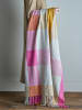 Bloomingville Woondeken ''Hadley'' roze/geel - (L)160 x (B)130 cm