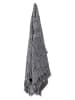 Bloomingville Koc "Bresso" w kolorze niebiesko-kremowym - 160 x 130 cm