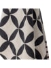 Bloomingville Woondeken ''Forma'' crème/zwart - (L)160 x (B)130 cm