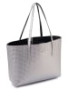 Lucky Bees Shopper in Silber - (B)42 x (H)28 x (T)11 cm