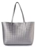 Lucky Bees Shopper in Silber - (B)42 x (H)28 x (T)11 cm