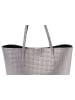 Lucky Bees Shopper bag w kolorze srebrnym - 42 x 28 x 11 cm