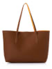 Lucky Bees Shopper lichtbruin - (B)42 x (H)28 x (D)11 cm