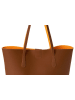 Lucky Bees Shopper lichtbruin - (B)42 x (H)28 x (D)11 cm