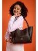 Lucky Bees Shopper in Braun - (B)38 x (H)26 x (T)12 cm