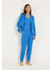 More & More Stoffhose in Blau