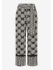 More & More Broek wit/zwart