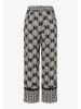 More & More Broek wit/zwart