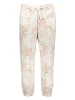 GAP Sweatbroek wit/lichtroze