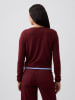 GAP Cardigan in Bordeaux/ Hellblau