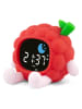 Ulysse Lampka nocna "Raspberry" z budzikiem - wys. 12 cm - 3+