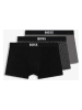 Hugo Boss Underwear 3er-Set: Boxershorts in Schwarz/ Grau