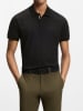 Hugo Boss Underwear Poloshirt in Schwarz