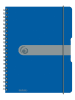 Herlitz Zeszyt spiralny "To Go A4/80" w kolorze niebieskim