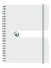 Herlitz Spiralblock ''To Go A4/80'' in Weiß