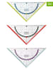 Herlitz 6-delige set: geodriehoeken ''my.pen'' - (L)16 cm (verrassingsprodukt)