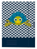 Herlitz Sammelmappe ''Cute Animals'' in Dunkleblau/ Weiß - DIN A4