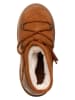 Moon Boot Leren winterboots "Luna" lichtbruin