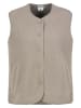 Sublevel Fleeceweste in Taupe