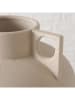 Boltze Vase "Arnia" in Beige - (H)16 cm