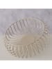 Boltze Dekoschale "Celine" in Beige - (H)9 x Ø 27,5 cm