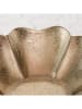 Boltze Dekoschale "Prilo" in Gold - (H)4 x Ø 16 cm