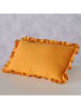 Boltze Kissen ''Musselin'' in Orange - (L)30 x (B)50 cm