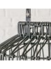 Boltze LED-Windlicht "Calista" in Schwarz - (H)42 cm