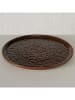 Boltze Dekoteller "Castano" in Braun - Ø 31 cm