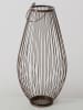 Boltze Windlicht "Cindo" in Dunkelbraun - (H)51,5 cm
