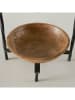 Boltze Etagere "Etos" in Braun/ Schwarz - (B)22 x (H)36 x (T)20 cm