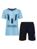Messi 2tlg. Outfit in Hellblau/ Dunkelblau