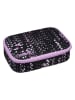 neoxx Schlamperbox "Dunk" in Schwarz/ Rosa - (B)22 x (H)6 x (T)15,5 cm