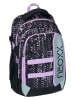neoxx Schulrucksack "Active" in Schwarz/ Rosa - (B)31 x (H)45,5 x (T)24 cm