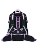 neoxx Schulrucksack "Active" in Schwarz/ Rosa - (B)31 x (H)45,5 x (T)24 cm