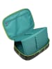 neoxx Schlamperbox "Dunk" in Schwarz/ Grün - (B)22 x (H)6 x (T)15,5 cm