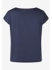 More & More Blouse beige/donkerblauw