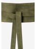 More & More Leder-Gürtel in Khaki