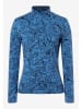 More & More Longsleeve in Blau/ Schwarz