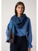 More & More Schal in Schwarz/ Dunkelblau - (L)180 x (B)70 cm